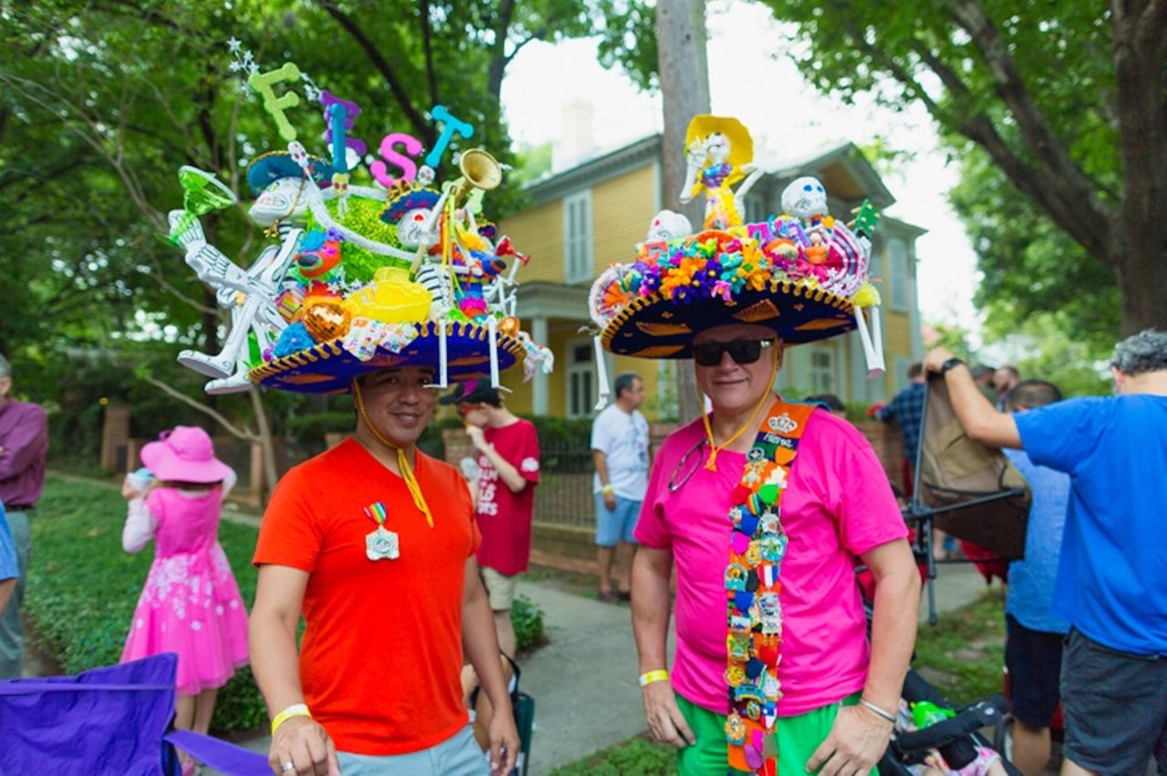 King William: A really fancy Fiesta party you’ll never be wealthy enough to get an invite to.
The party is on the lawn to give you even more FOMO as you walk by.