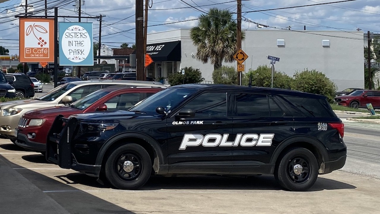 Olmos Park: A shiny new Olmos Park Police Department SUV.
Get ready to be pulled over for going 2 miles over the speed limit.