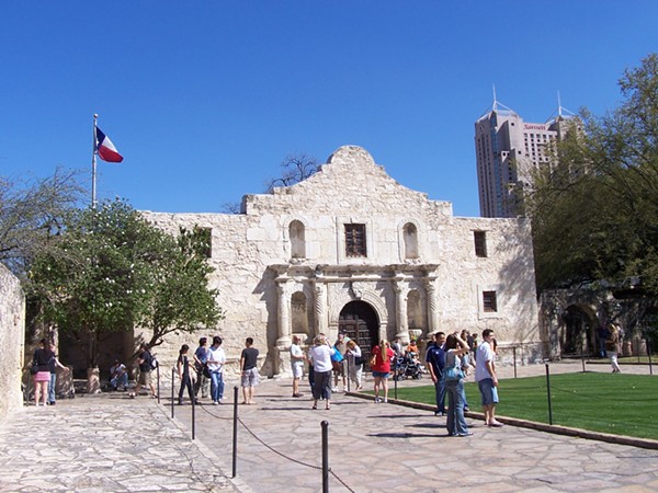 The world-famous Alamo. - WIKI COMMONS