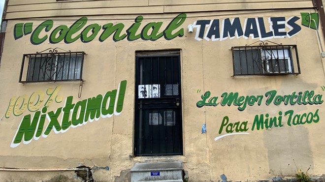San Antonio Colonial Tortilla Factory is located off Guadalupe Street on the West Side.