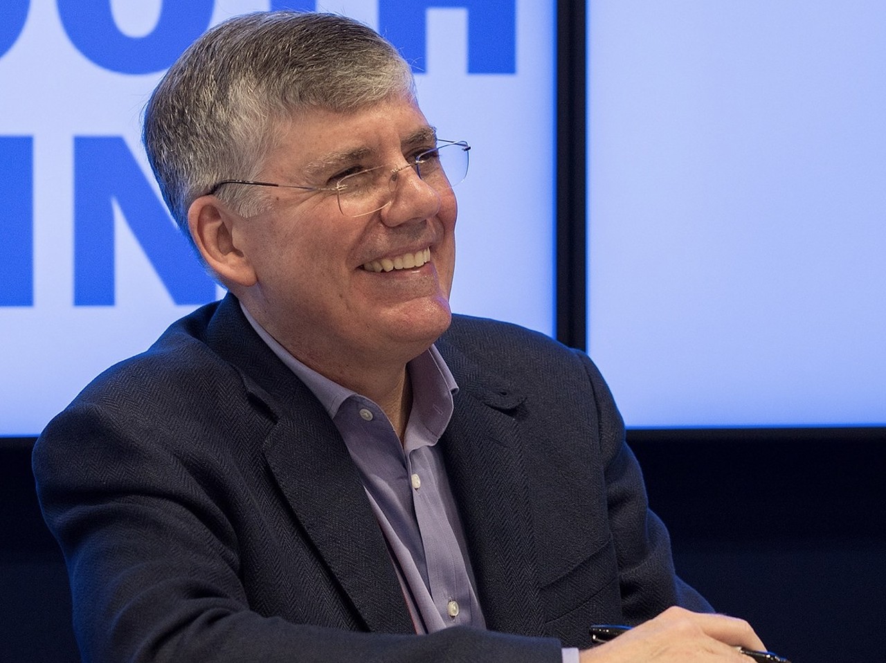Rick Riordan
You may know Rick Riordan for his Percy Jackson and the Olympians book series, but did you know the author's a tried and true San Antonian? Born and raised in the Alamo City, Riordan went to Alamo Heights High School before heading to college at North Texas State University (now UNT). He transferred to UT Austin to study English and History, then came back to San Antonio and nabbed a teaching certification at UTSA.