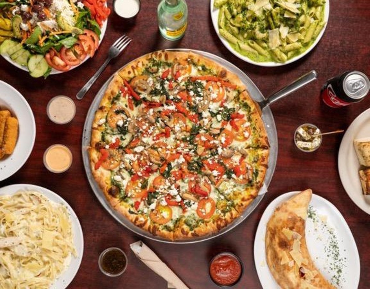 Ali's Pizzaria
5380 Walzem Rd, (210) 616-4849, alispizzaria.com
Try A Build-Your-Own deck oven, white sauce, pesto or traditional pizza via DoorDash, GrubHub and Postmates. Place your order directly via phone call or online ordering to take advantage of daily specials and avoid upcharges from third-party delivery services! 
Photo via Facebook /  
Ali's Pizzeria