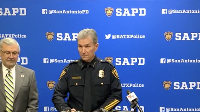 San Antonio Police Chief Bill McManus speaks to reporters about the latest updates in the Savanah Soto case.
