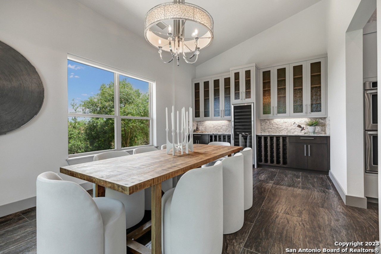This 6,100-square-foot San Antonio home sits on one of the Dominion's highest points
