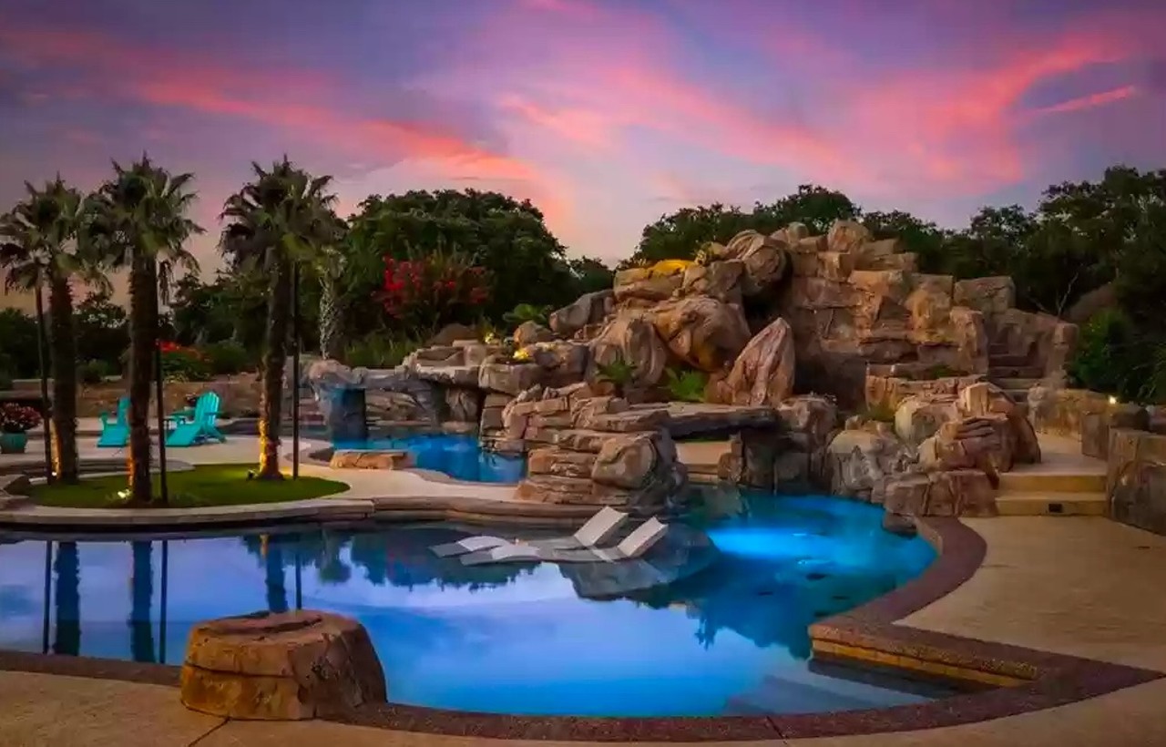 This $7 million San Antonio-area mansion comes with its own backyard lazy river