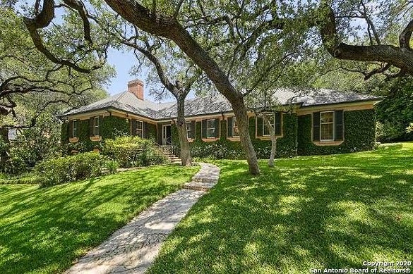 This Elegant, Ivy-Covered Home for Sale in San Antonio Looks Like an English County Manor