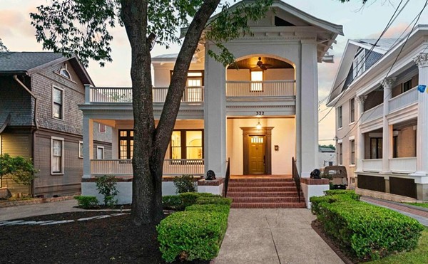 This historic 1918 San Antonio home for sale has a rare basement living area