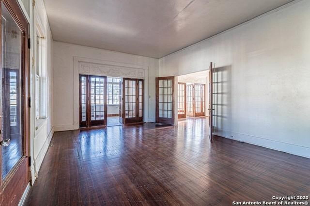 This historic fixer-upper for sale is one of the few brick homes in San Antonio's King William area