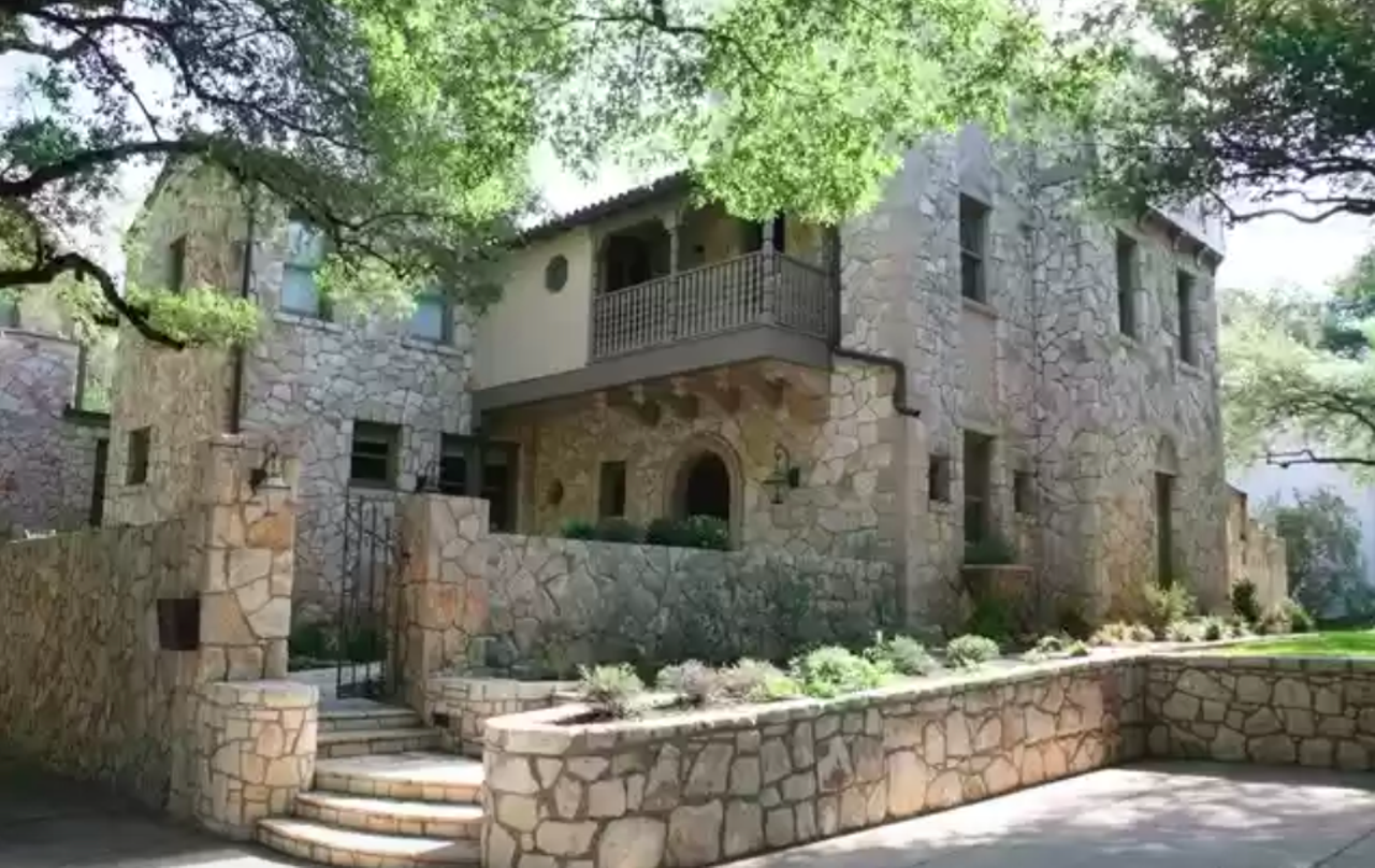 This historic San Antonio home for sale comes with a rare basement, which holds a wine cellar and bar
