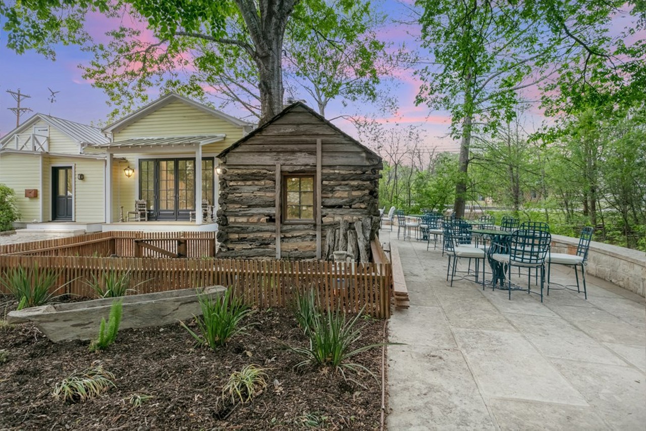 This historical 1903 house for sale in the Texas Hill Country once served as a molasses press