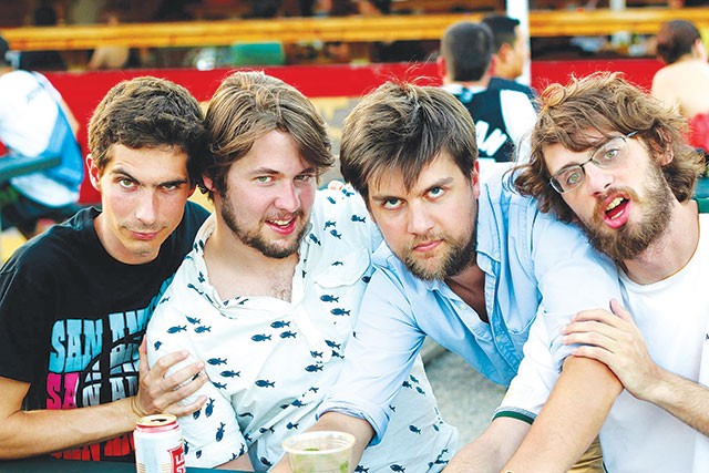 This is absolutely the silliest band photo of 2013 - COURTESY PHOTO