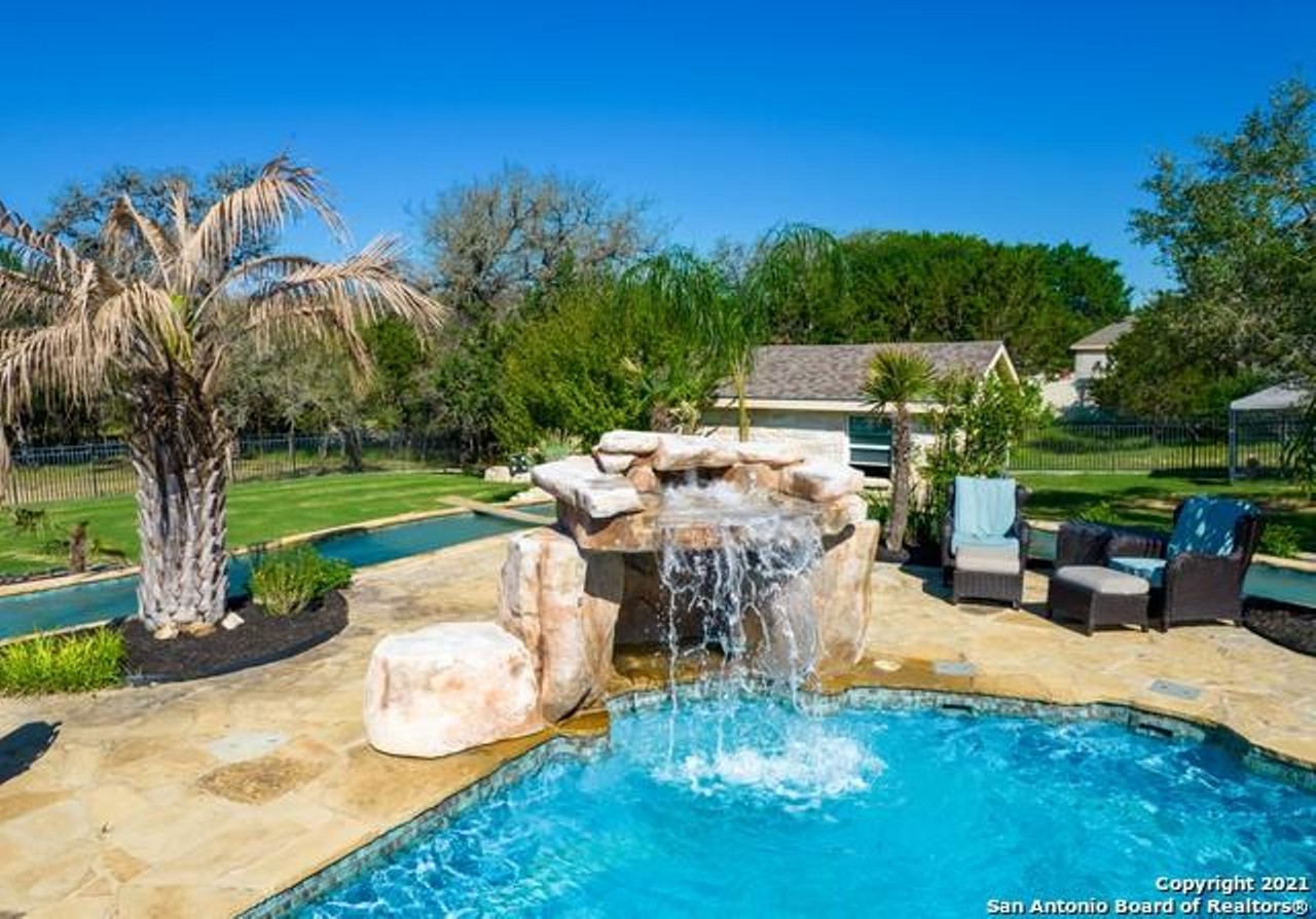This San Antonio-area home comes with a backyard water park and a 300-foot lazy river