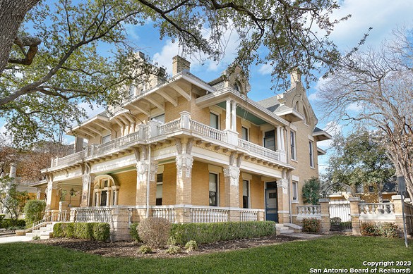 This San Antonio home for sale was designed by the McNay's architect for a famed rancher