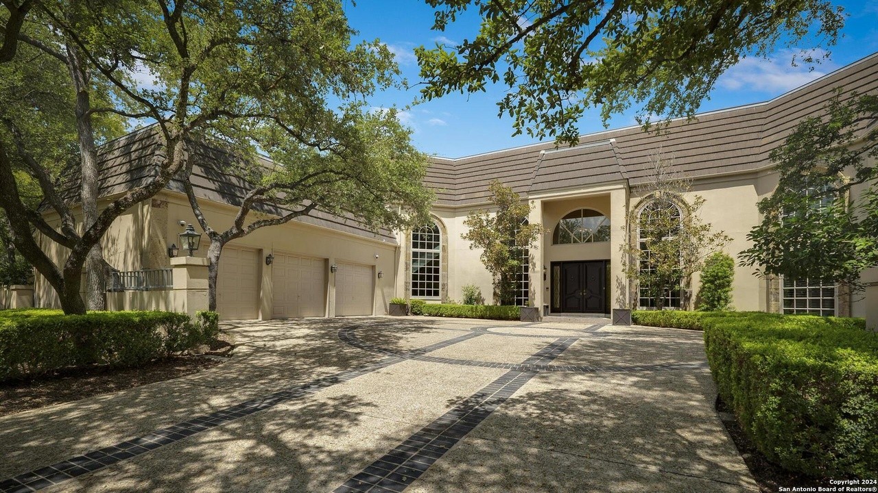 This San Antonio mansion for sale comes with a 63-foot-long indoor lap pool