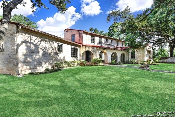This Spanish colonial home for sale in San Antonio was built by the McNay Museum's architect
