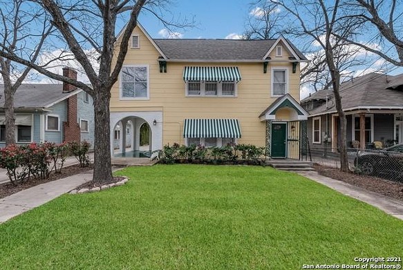 This two-story property for sale north of downtown may be the most stylish duplex in San Antonio