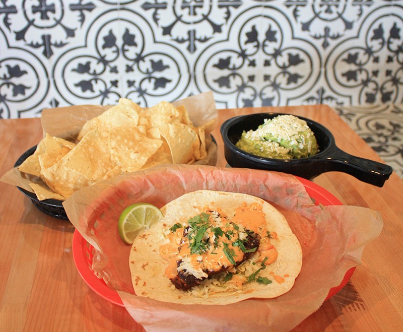 Though not always the most visually appealing, tacos at Torchy's tend to hit the spot. - SARAH FLOOD
