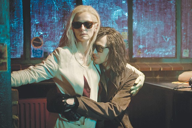 Tilda Swinton and Tom Hiddleston are two vampires who are tired of being tired in 'Only Lovers Left Alive' - Courtesy photos
