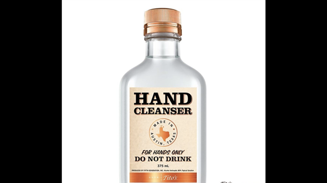 Tito's Vodka Giving Out Free Hand Sanitizer Thursday at San Antonio's AT&T Center