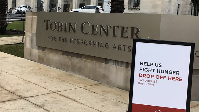 Tobin Center to host third annual Drive-By Food Drive to benefit San Antonio Food Bank