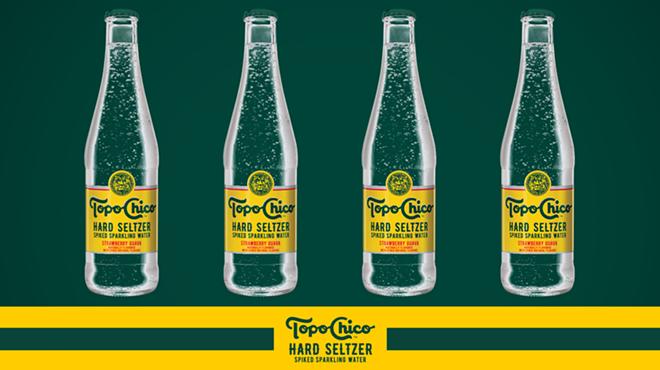 Topo Chico Hard Seltzer's Strawberry Guava flavor will soon  appear on Texas shelves in the iconic, 12-oz glass bottles synonymous with the brand.