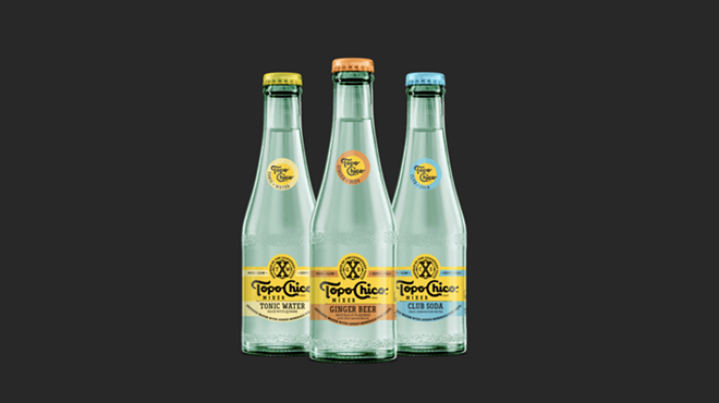Topo Chico's new line of non-alcoholic cocktail mixers is now available in area liquor and grocery stores.