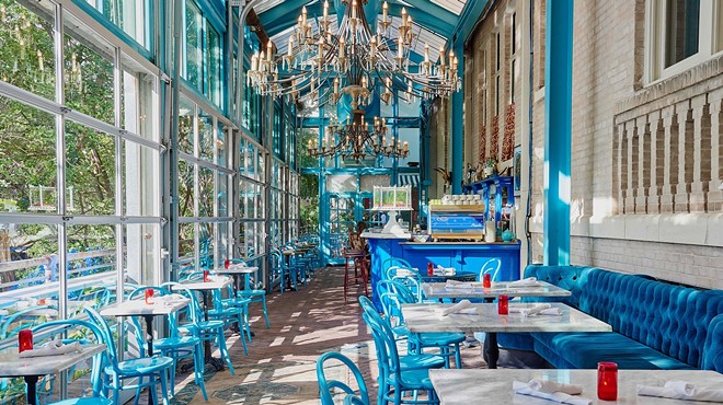 Ocho's ambiance makes it a perennial on lists of beautiful San Antonio dining destinations.