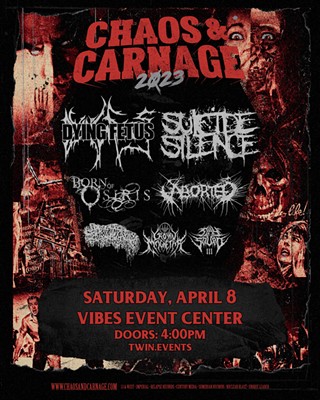 Twin Productions Presents Chaos and Carnage 2023 at Vibes Event Center