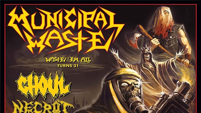 Twin Productions Presents Municipal Waste at Paper Tiger
