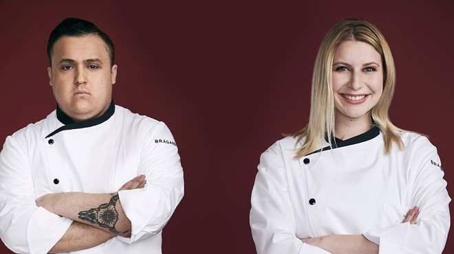 SA native Antonio Ruiz (L) and Emilie Hersh compete on Fox’s Hell’s Kitchen: Young Guns.