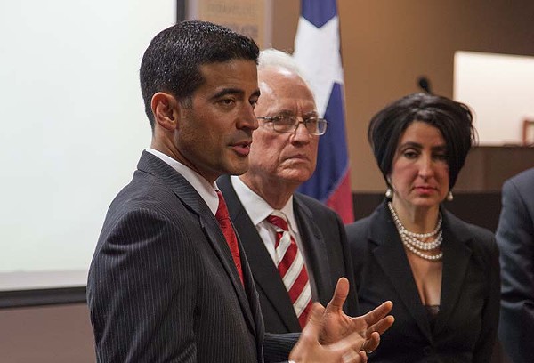 Bexar County DA Nico LaHood (left) is all for giving addicts a chance to recover but not behind bars. - LIZZY FLOWERS