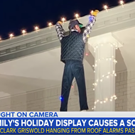 Austin Family Goes Viral for <i>National Lampoon's Christmas Vacation</i> Light Display That Caused Someone to Call 911