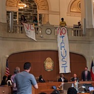 Protestors Disrupt Council Meeting Over San Antonio's Stalled Paid Sick Time Rule