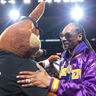 Snoop Dogg Hit Up Sunday's Spurs vs. Lakers Game and Hopped on Mic with Matt Bonner