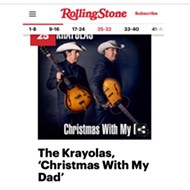 San Antonio Band the Krayolas Land in <i>Rolling Stone</i> With a Review of 'Christmas With My Dad'
