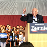 Democratic Frontrunner Bernie Sanders Plays the Hits to a Packed House at San Antonio Rally