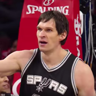 Meet Spurs Center Boban Marjanovic on Friday at a Local Wingstop