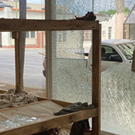Vandal smashes Artpace window, affecting exhibition by San Antonio artist José Villalobos