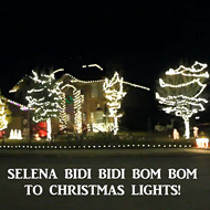 This Family Synced Their Christmas Lights to a Selena Song and It's Perfect
