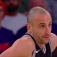 Manu Ginobili Tried Passing the Ball to LaMarcus Aldridge and Ended Up Scoring
