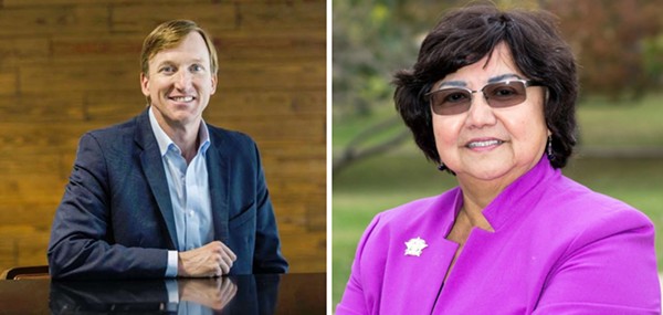Lupe Valdez, Andrew White Clash Over Abortion, Immigration in Debate