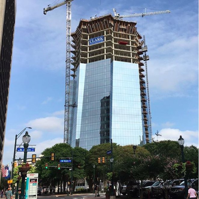 Frost Bank Tower is one of the numerous construction projects currently underway in San Antonio. - VIA PELLI CLARKE PELLI ARCHITECTS' INSTAGRAM