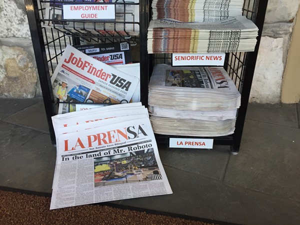 Bilingual newspaper La Prensa has a new lease on life as La Prensa Texas. - SANFORD NOWLIN