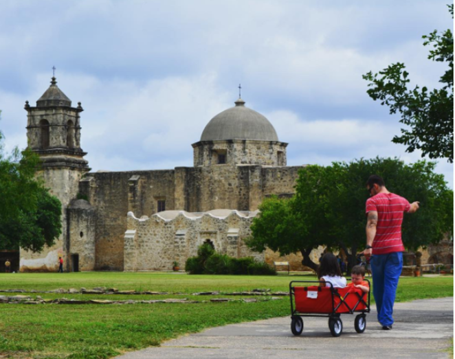The San Antonio Missions are among the parks and natural sites funded by the federal Land and Water Conservation Fund. - PHOTO VIA INSTAGRAM / MISSIONSNPS