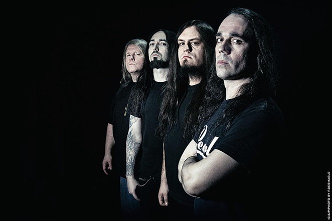 Death metal band Nile explores Egyptian themes in its music. - COURTESY PHOTO