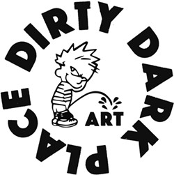 THE LOGO FOR AUSTIN-BASED DIRTY DARK PLACE.