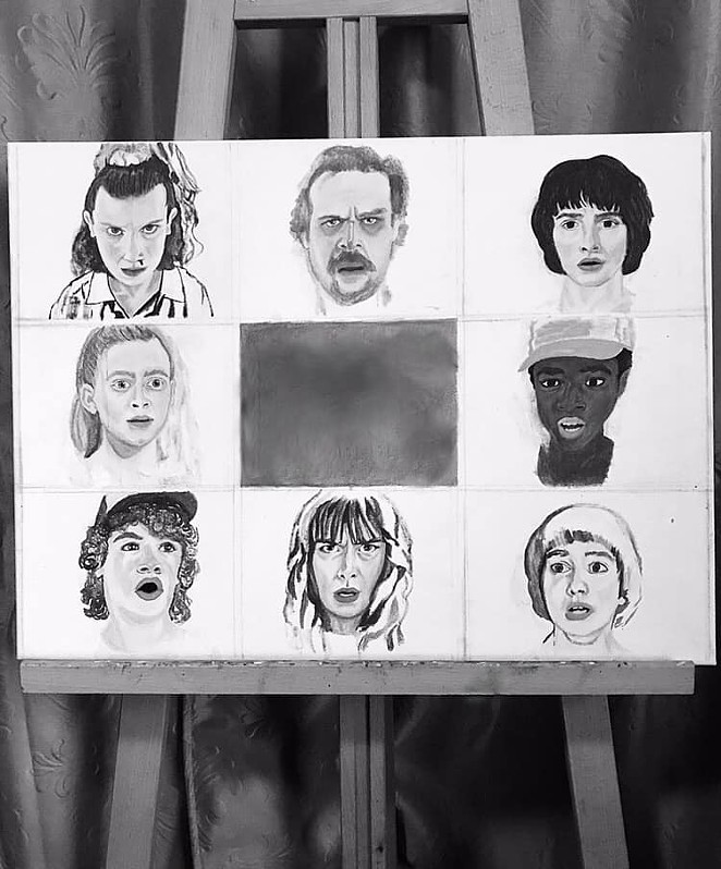 Nina Cosford on X Whos seen the new season Heres a drawing I did when  the cast were all babies StrangerThings httpstco0ryLppcXdJ  X