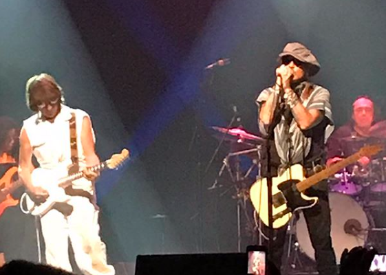 Johnny Depp Surprises San Antonio Crowd, Joins Guitarist Jeff Beck Onstage During Tobin Center Show
