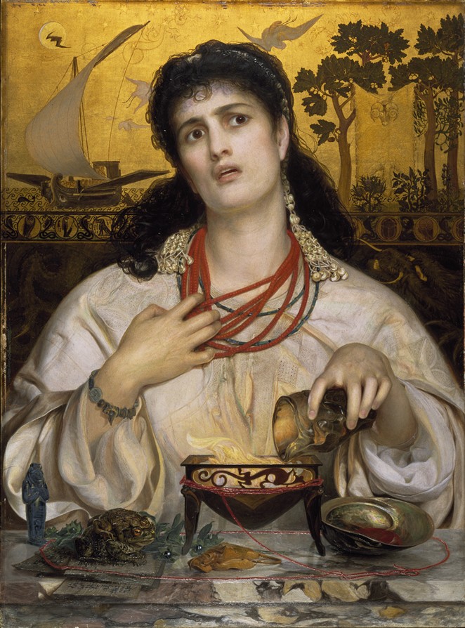 Medea, Frederick Sandys - Courtesy of San Antonio Museum of Art