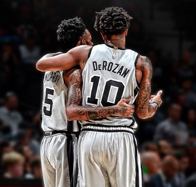 Fans Suspicious of Potential Trade After DeMar DeRozan Clears His Instagram, Dejounte Murray Unfollows Spurs Account (2)